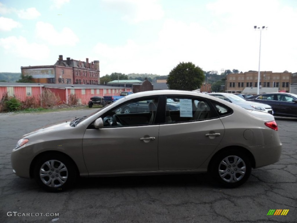 2010 Elantra GLS - Laguna Sand / Beige photo #6