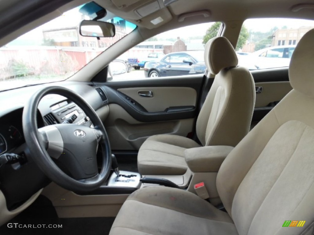 2010 Elantra GLS - Laguna Sand / Beige photo #11