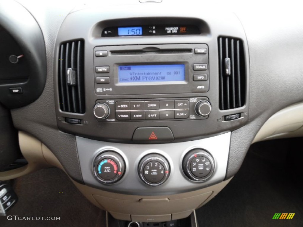 2010 Elantra GLS - Laguna Sand / Beige photo #17