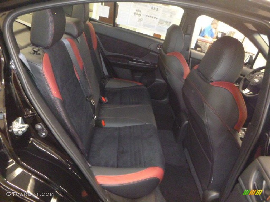 2016 Subaru WRX STI Rear Seat Photo #106989542