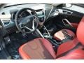 Black/Red Interior Photo for 2012 Hyundai Veloster #106990426