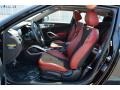 Black/Red Front Seat Photo for 2012 Hyundai Veloster #106990444