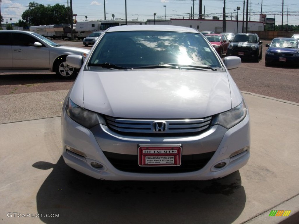 2010 Insight Hybrid EX - Spectrum White Pearl / Gray photo #8