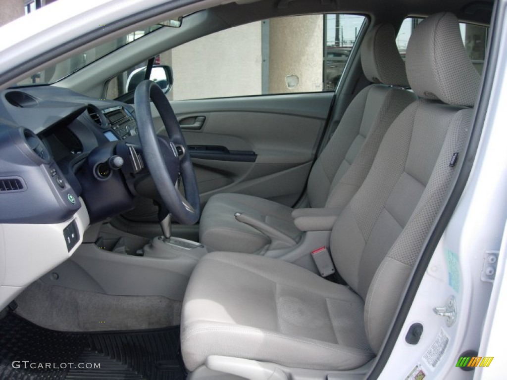 2010 Insight Hybrid EX - Spectrum White Pearl / Gray photo #9