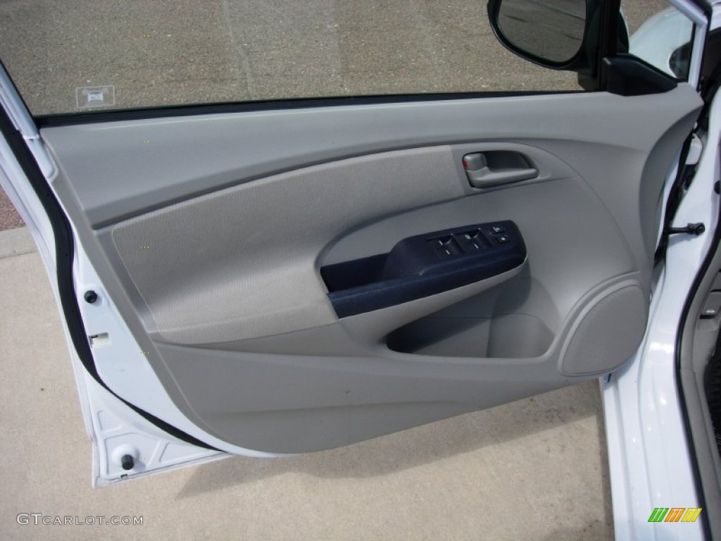 2010 Insight Hybrid EX - Spectrum White Pearl / Gray photo #10
