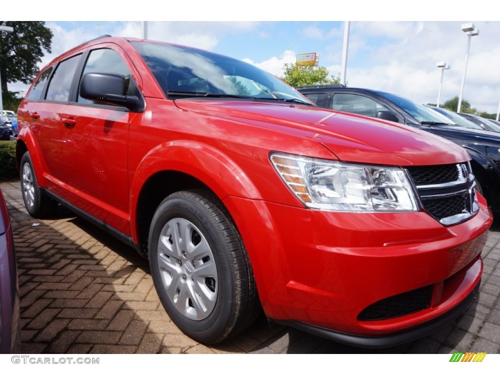 Redline 2 Coat Pearl 2016 Dodge Journey SE Exterior Photo #106990942