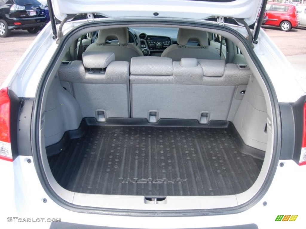 2010 Insight Hybrid EX - Spectrum White Pearl / Gray photo #13