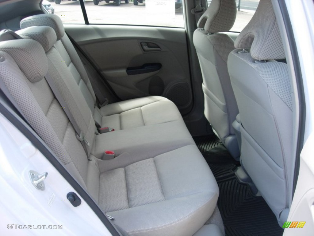 2010 Insight Hybrid EX - Spectrum White Pearl / Gray photo #14