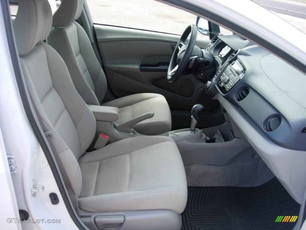 2010 Insight Hybrid EX - Spectrum White Pearl / Gray photo #16