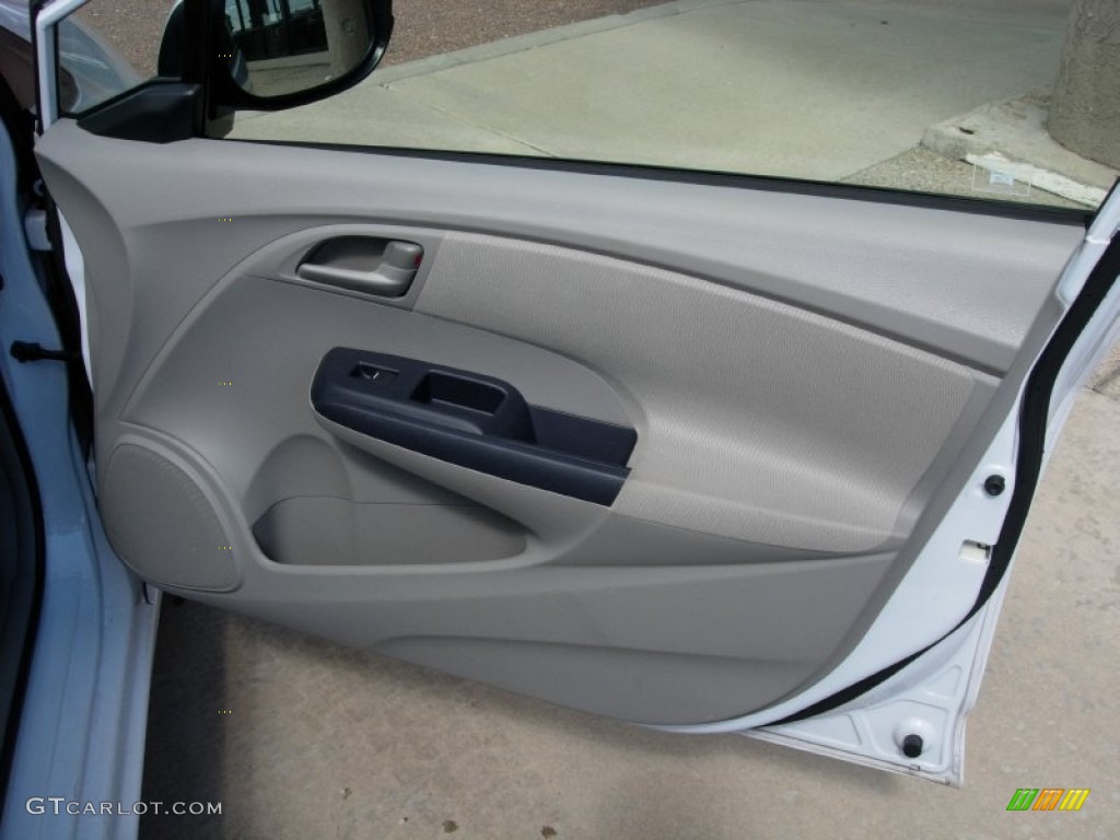 2010 Insight Hybrid EX - Spectrum White Pearl / Gray photo #17