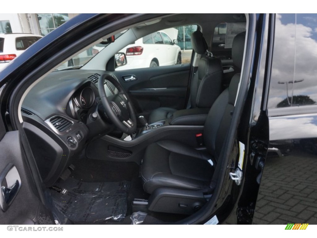 Black Interior 2016 Dodge Journey Crossroad Plus Photo #106991311