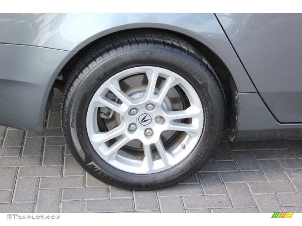 2011 TL 3.5 Technology - Borealis Blue Pearl / Taupe Gray photo #41