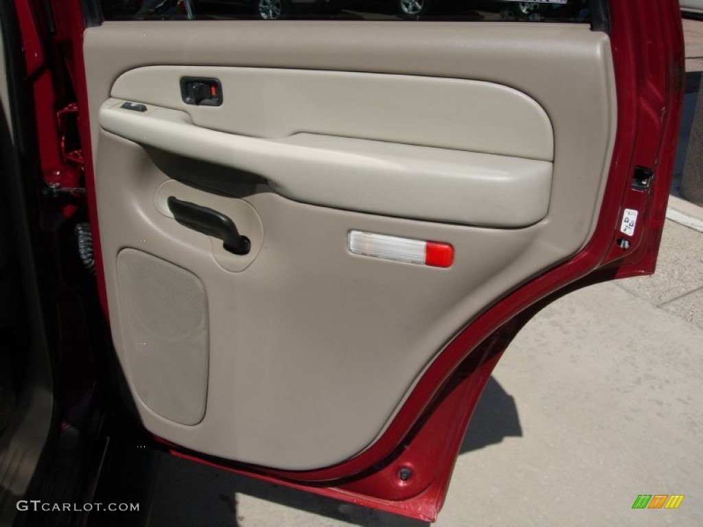 2002 Tahoe LT 4x4 - Redfire Metallic / Tan/Neutral photo #16