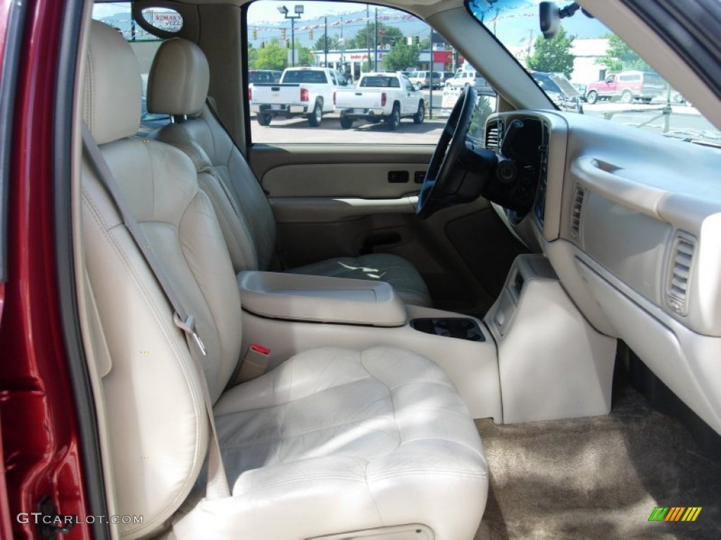 2002 Tahoe LT 4x4 - Redfire Metallic / Tan/Neutral photo #18
