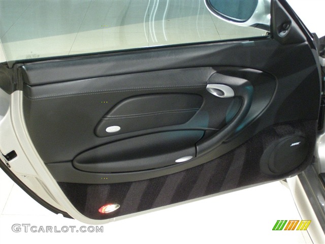 2003 911 Turbo Coupe - Arctic Silver Metallic / Black photo #12