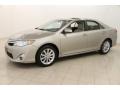 2013 Champagne Mica Toyota Camry XLE  photo #3