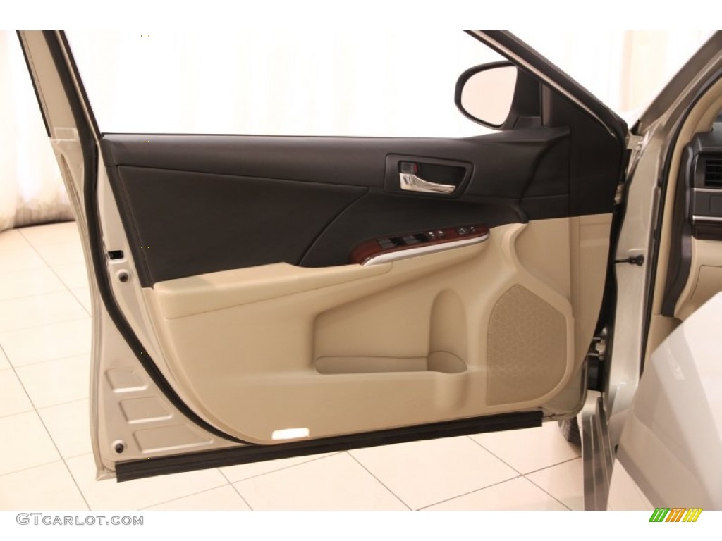 2013 Camry XLE - Champagne Mica / Ivory photo #4