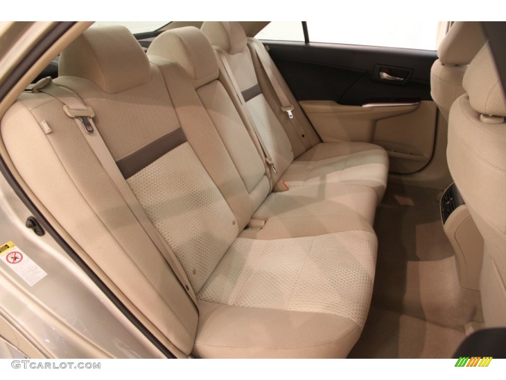 2013 Camry XLE - Champagne Mica / Ivory photo #13