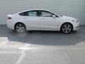 2016 White Platinum Tri-Coat Metallic Ford Fusion SE  photo #3