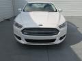 2016 White Platinum Tri-Coat Metallic Ford Fusion SE  photo #8