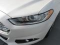 2016 White Platinum Tri-Coat Metallic Ford Fusion SE  photo #9