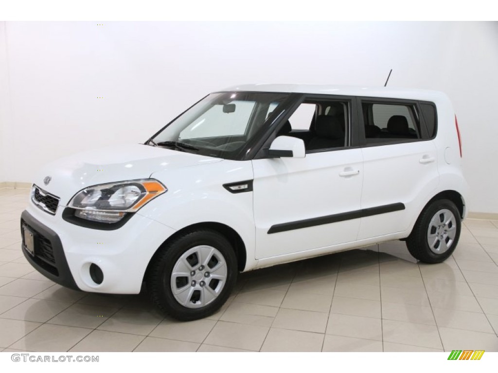 Clear White 2012 Kia Soul 1.6 Exterior Photo #106995988