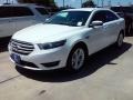 2015 Oxford White Ford Taurus SEL  photo #6