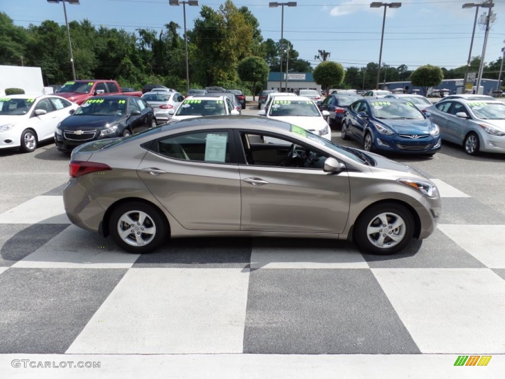 2014 Elantra SE Sedan - Bronze / Beige photo #3