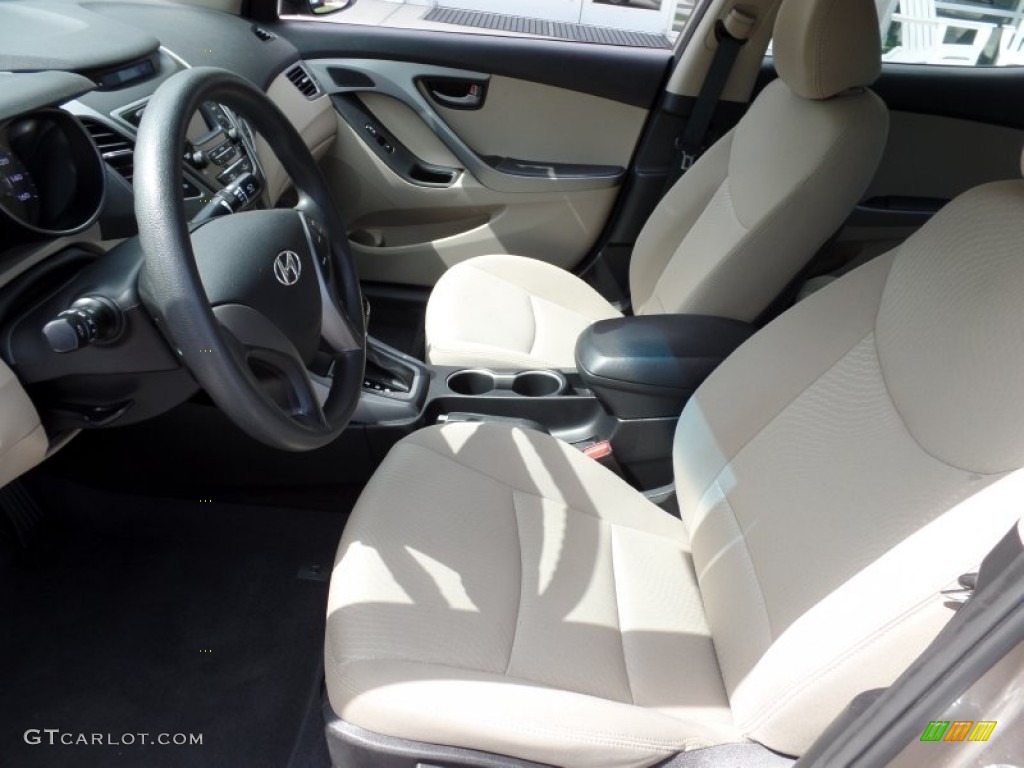 2014 Elantra SE Sedan - Bronze / Beige photo #11
