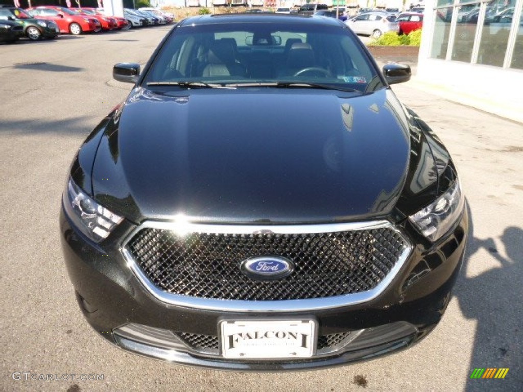 2015 Taurus SHO AWD - Tuxedo Black Metallic / SHO Charcoal Black photo #3