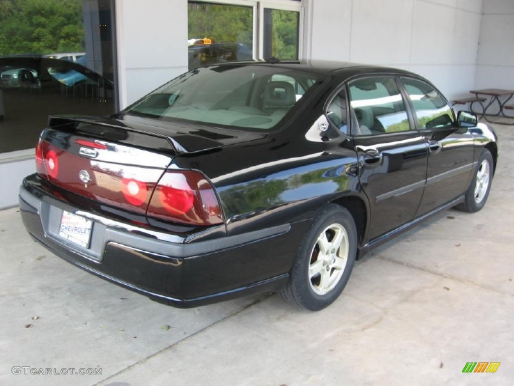 2003 Impala LS - Black / Medium Gray photo #18