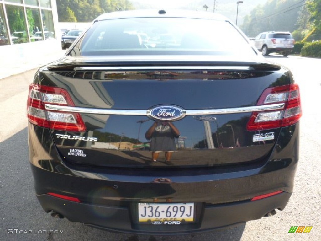 2015 Taurus SHO AWD - Tuxedo Black Metallic / SHO Charcoal Black photo #6