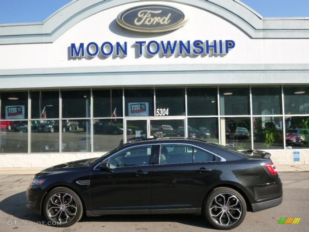 2015 Taurus SHO AWD - Tuxedo Black Metallic / SHO Charcoal Black photo #7