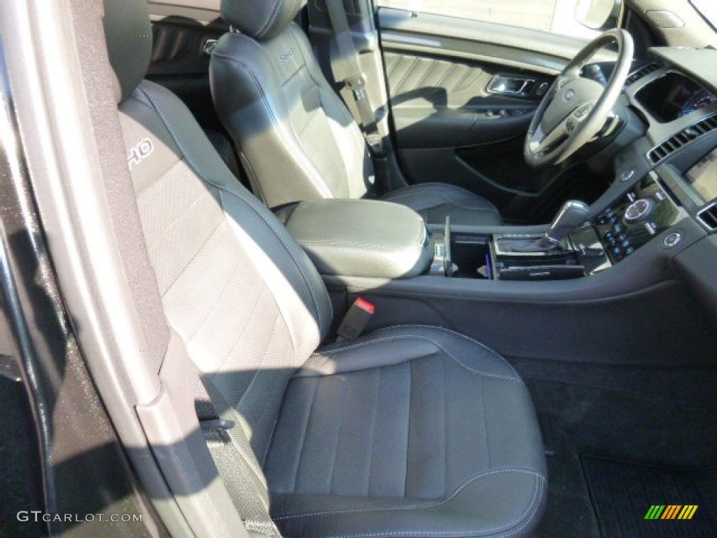 2015 Taurus SHO AWD - Tuxedo Black Metallic / SHO Charcoal Black photo #10