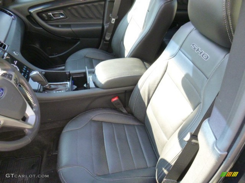 2015 Taurus SHO AWD - Tuxedo Black Metallic / SHO Charcoal Black photo #15