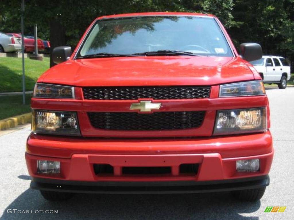 2006 Colorado Extended Cab - Victory Red / Medium Pewter photo #7