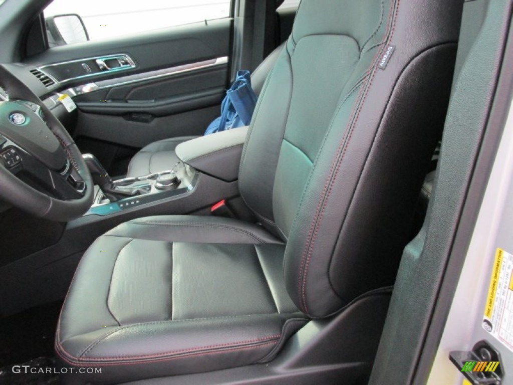 2016 Explorer Sport 4WD - Ingot Silver Metallic / Ebony Black photo #26