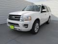 2016 White Platinum Metallic Tricoat Ford Expedition Limited  photo #7