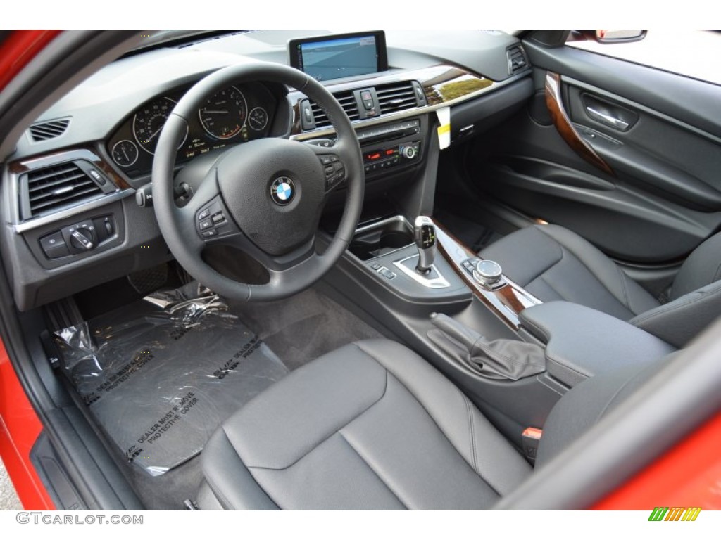 2015 3 Series 320i xDrive Sedan - Melbourne Red Metallic / Black photo #10