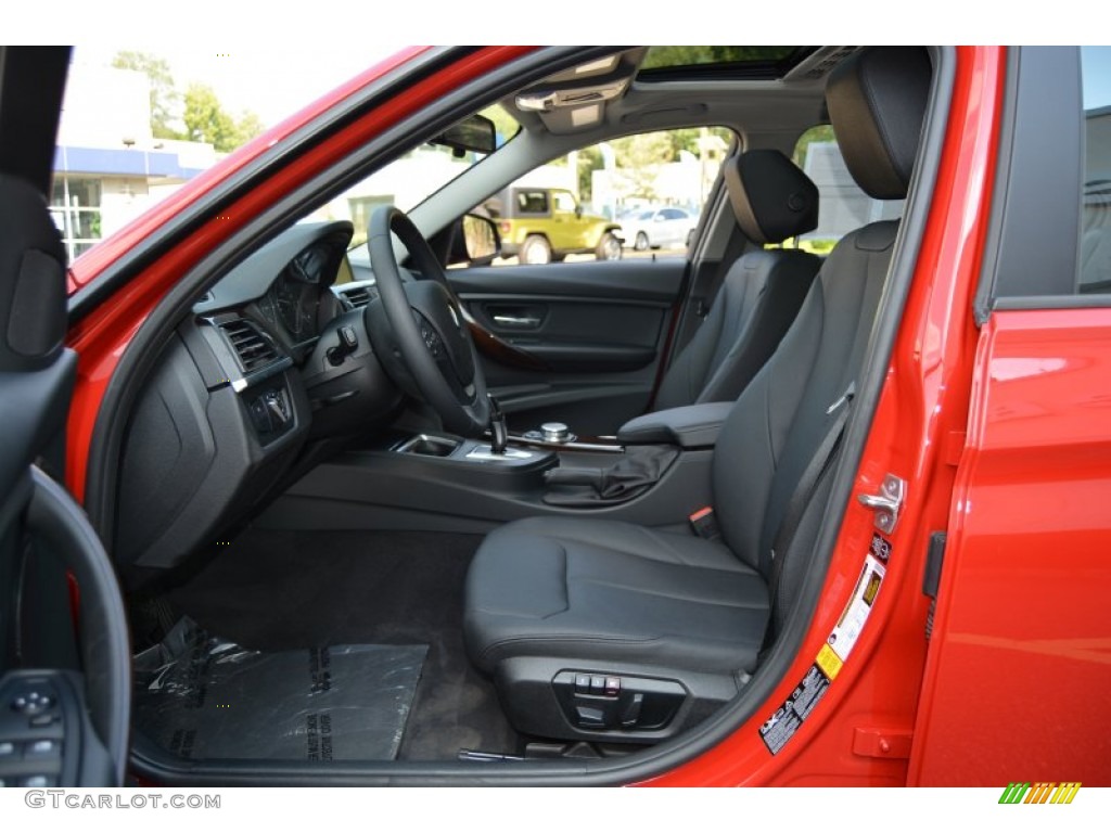 2015 3 Series 320i xDrive Sedan - Melbourne Red Metallic / Black photo #11