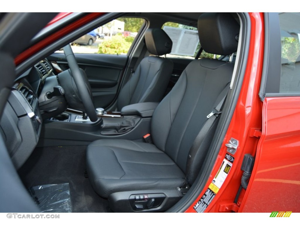 2015 3 Series 320i xDrive Sedan - Melbourne Red Metallic / Black photo #13
