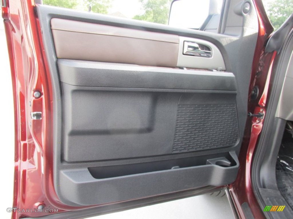2016 Ford Expedition King Ranch King Ranch Mesa Brown/Ebony Door Panel Photo #107000046