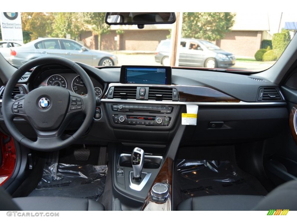 2015 3 Series 320i xDrive Sedan - Melbourne Red Metallic / Black photo #15