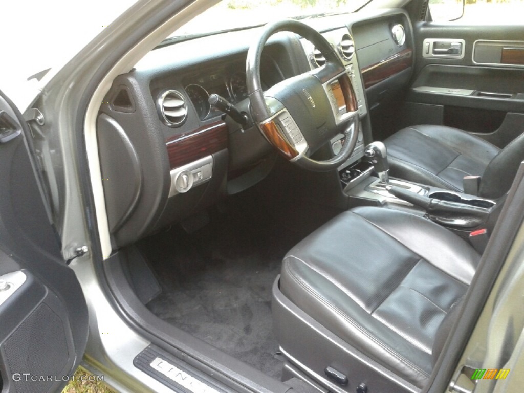 Dark Charcoal Interior 2008 Lincoln MKZ AWD Sedan Photo #107000092