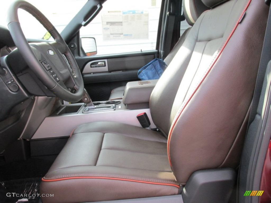 2016 Ford Expedition King Ranch Front Seat Photo #107000119