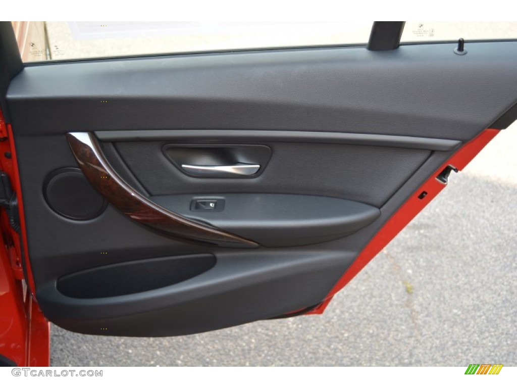 2015 3 Series 320i xDrive Sedan - Melbourne Red Metallic / Black photo #24