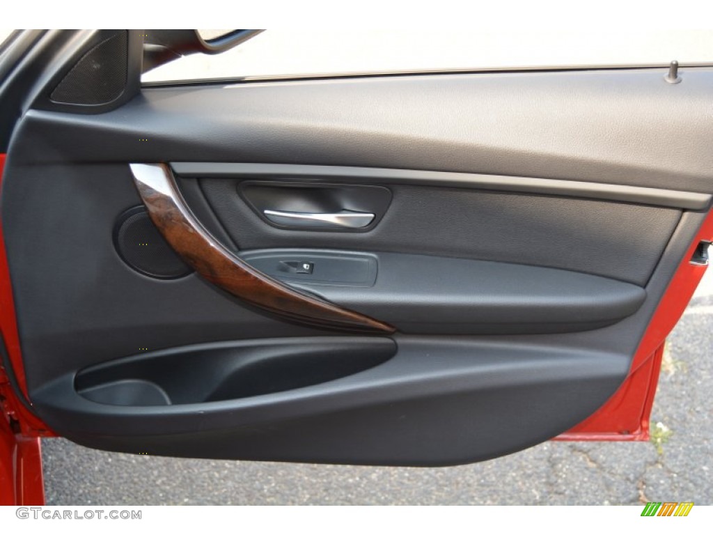 2015 3 Series 320i xDrive Sedan - Melbourne Red Metallic / Black photo #26