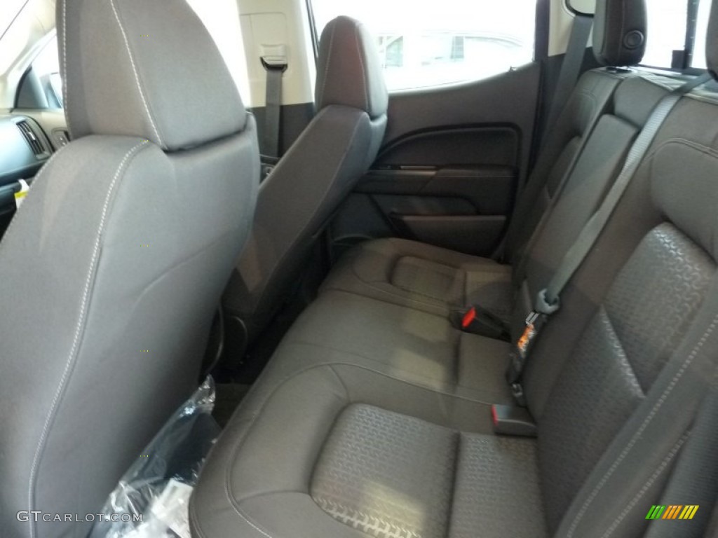 2016 GMC Canyon SLE Crew Cab 4x4 Rear Seat Photo #107000339