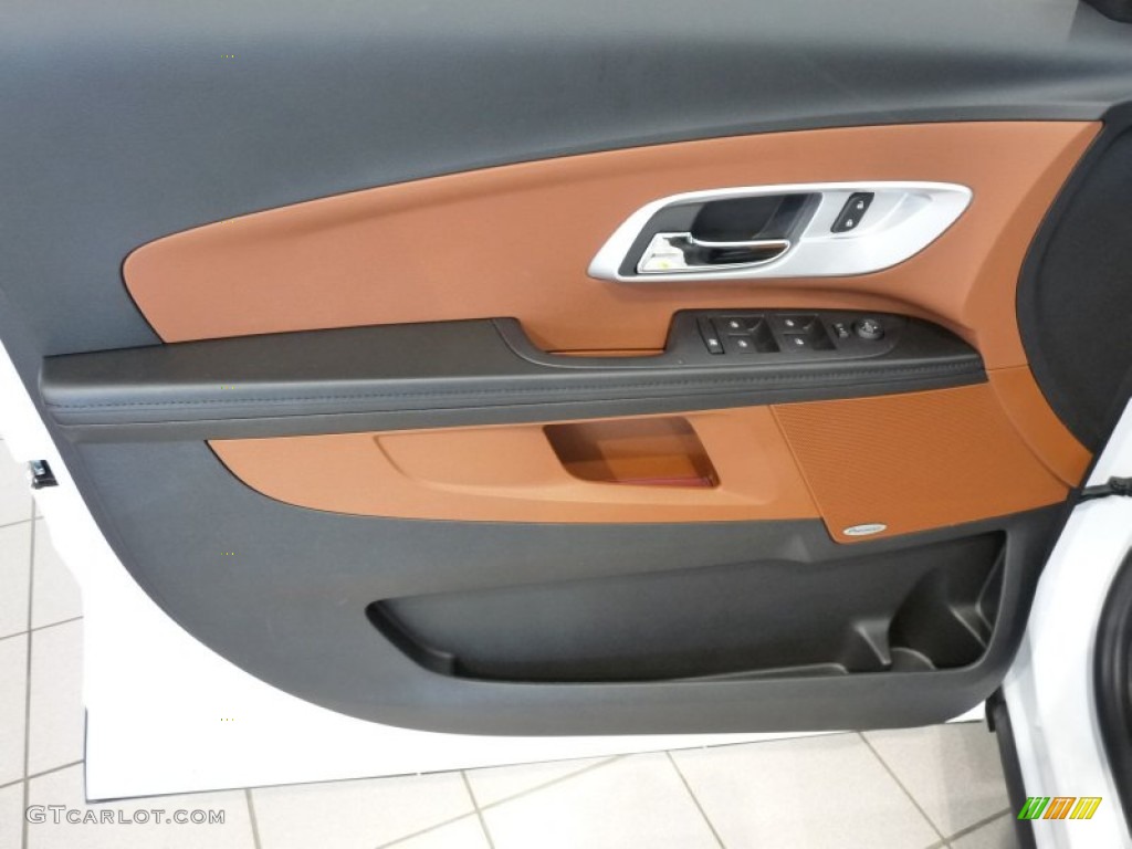 2016 Chevrolet Equinox LTZ AWD Saddle Up/Jet Black Door Panel Photo #107000902