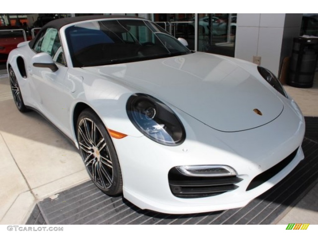 2016 911 Turbo S Coupe - Carrara White Metallic / Black photo #2